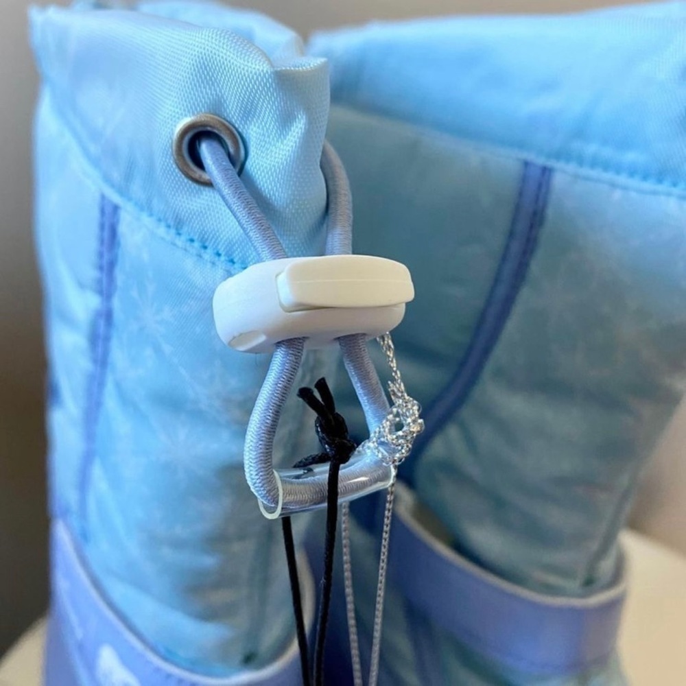 NEW - Sorel Disney Frozen Elsa Flurry Snow Boots Big Kids Size 5 (women’s sz 7) - Picture 3 of 9